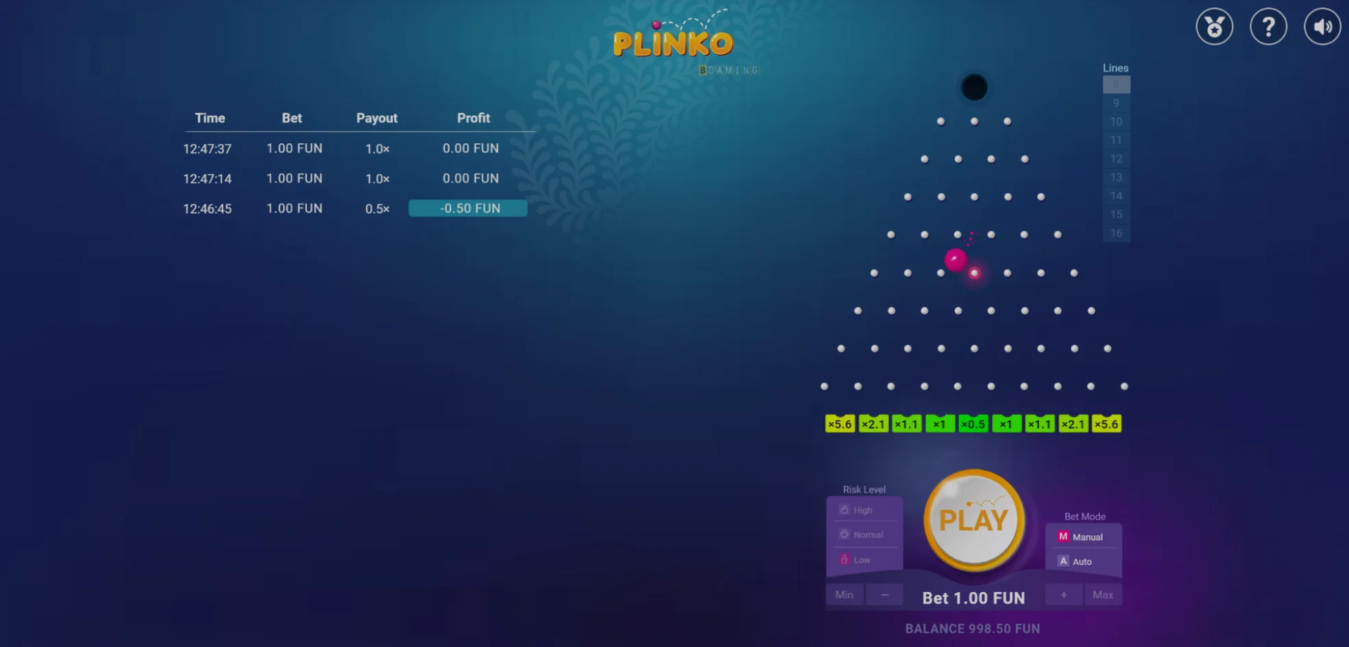 Plinko Play