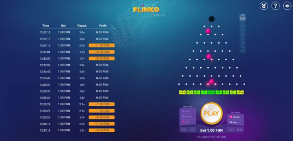 Bonus Plinko