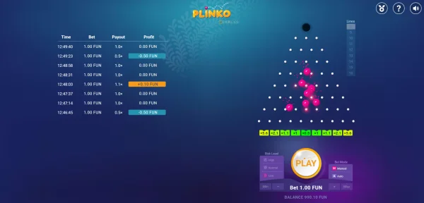 Demo Plinko