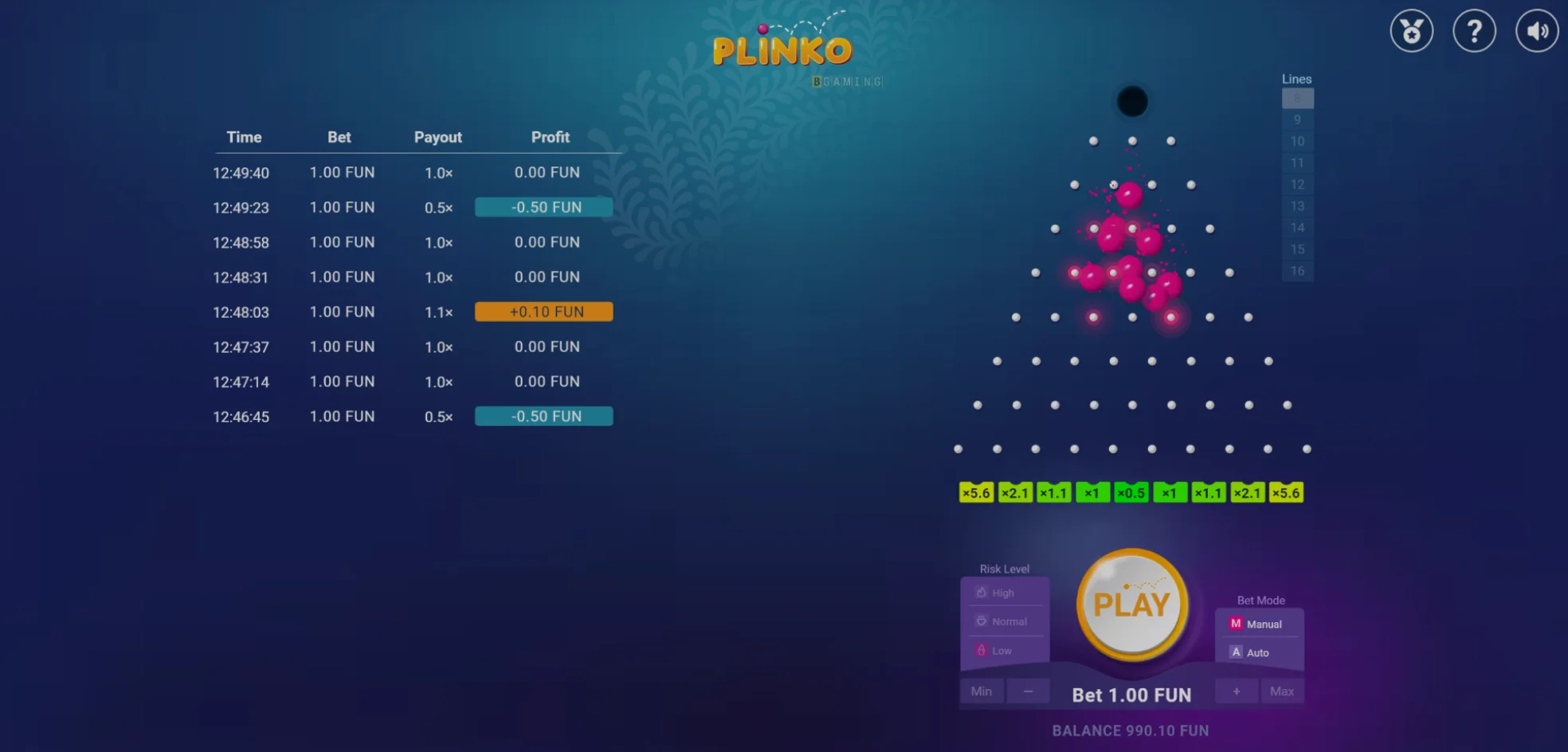 Tips Plinko